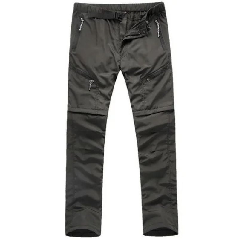 Cargo trousers for men Detachable outdoor trousers with zip pockets