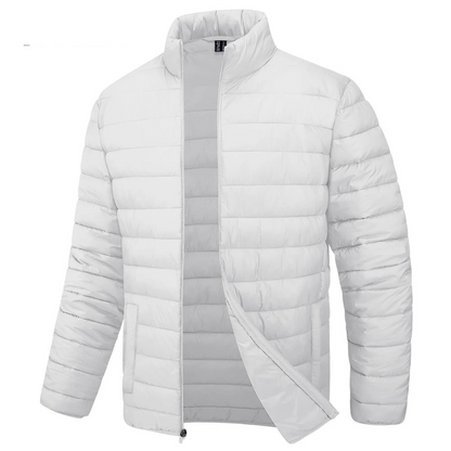 Men's quilted transition jacket - Light, warm, casual