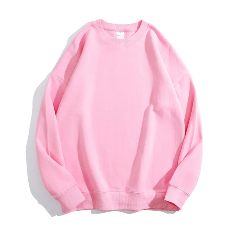 Basic Sweatshirt With Round Neck For Everyday Comfort - Women's Sweater