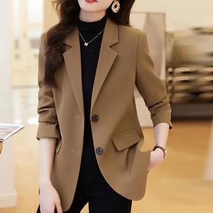 Elegant Ladies Blazer With Double Button Closure