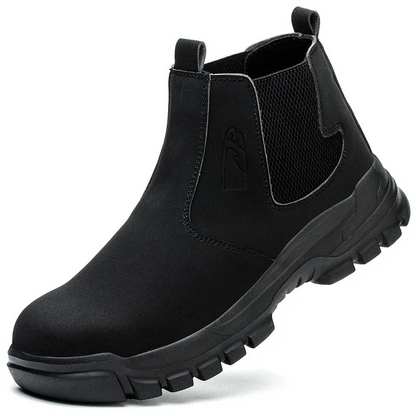 Men's boots with waterproof upper and padded sole