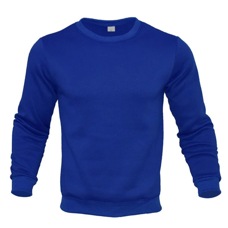 Men's sweater, round neck long sleeve casual jumper