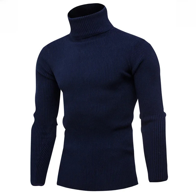 Turtleneck jumper men - Comfortable turtleneck jumper made of breathable fabric