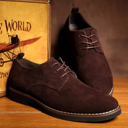 Elegant suede chukka boots for men, comfortable and classic