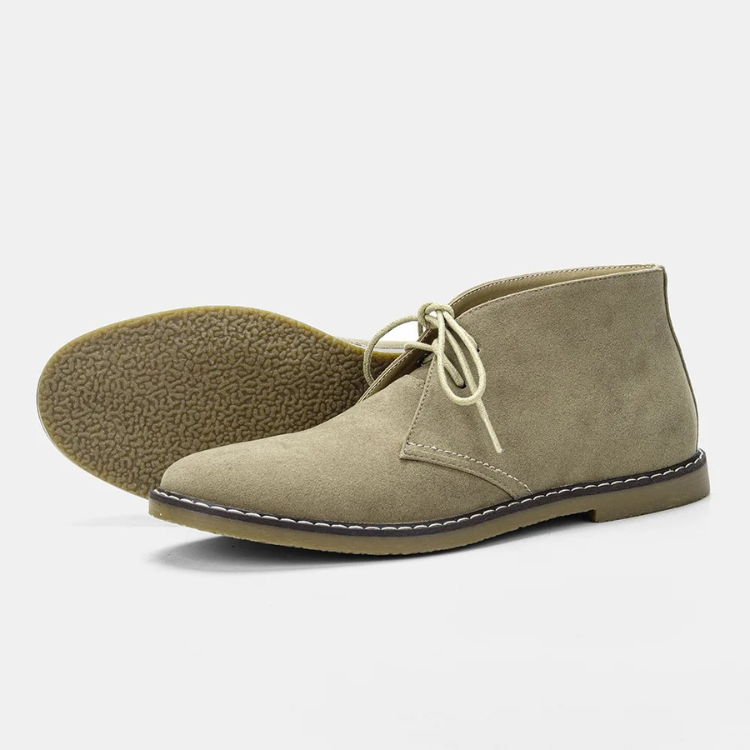 Stylish suede chukka boots for men, comfortable and elegant