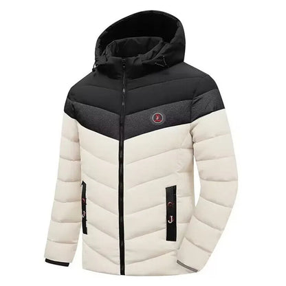 Comfy winter jacket with hood