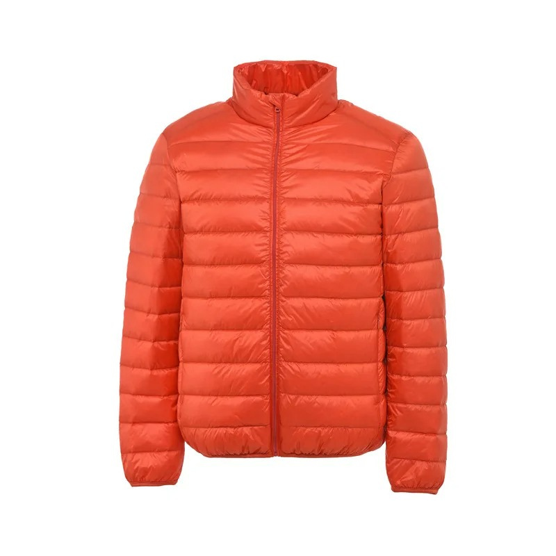 Men's quilted transitional jacket - Lightweight, Warm, With zip