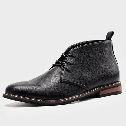 High quality leather chukka boots for men, timeless ankle boots