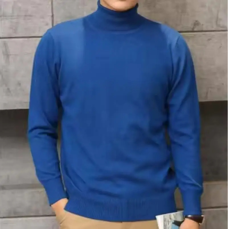 Turtleneck jumper men - Cosy turtleneck jumper in fine knit