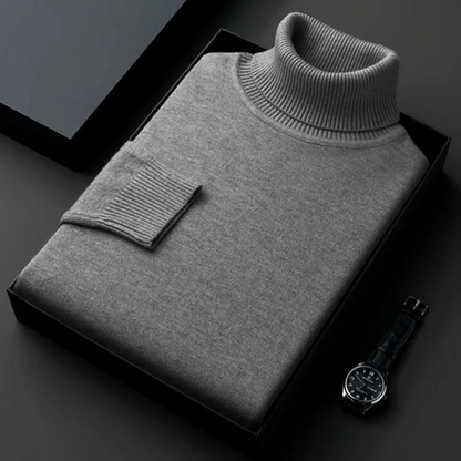 Turtleneck jumper for men- Soft turtleneck jumper in premium knitwear