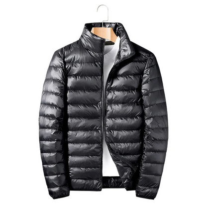 Men's quilted transition jacket - Light, warm, casual