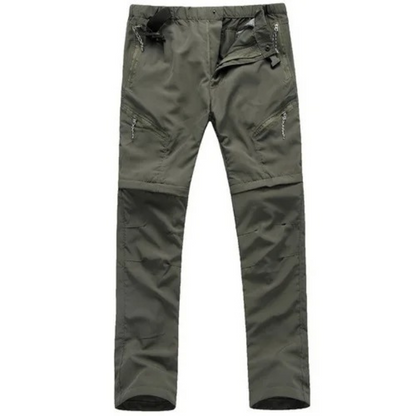 Cargo trousers for men Detachable outdoor trousers with zip pockets