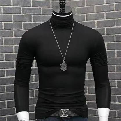 Elegant turtleneck jumper men - Fashionable turtleneck jumper