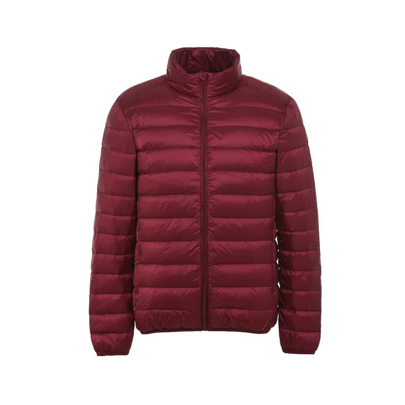 Men's quilted transitional jacket - Lightweight, Warm, With zip