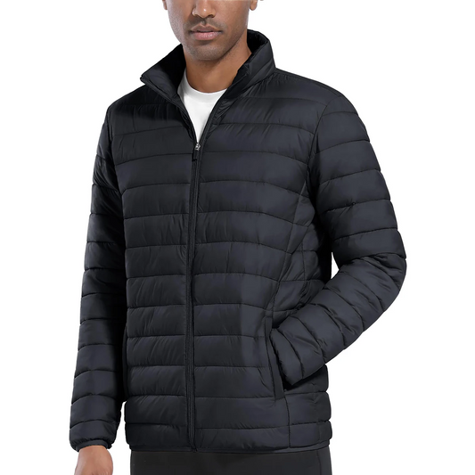 Men's quilted transition jacket - Light, warm, casual