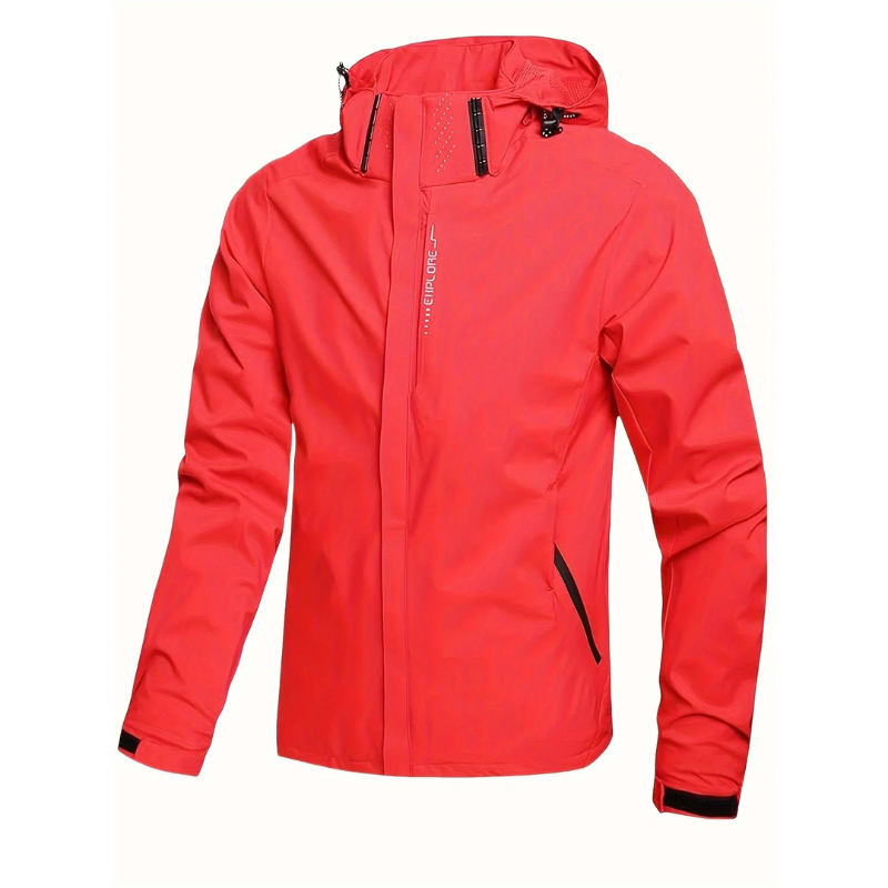 Men's mackintosh Breathable Waterproof with detachable hood