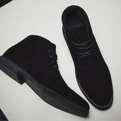 Casual suede chukka boots for men, comfortable casual shoes