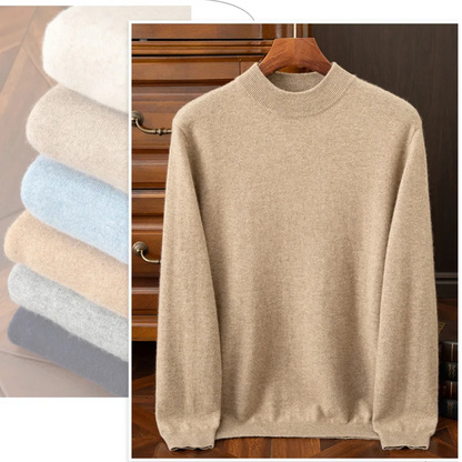 Classic men's sweater with high wearing comfort for every occasion