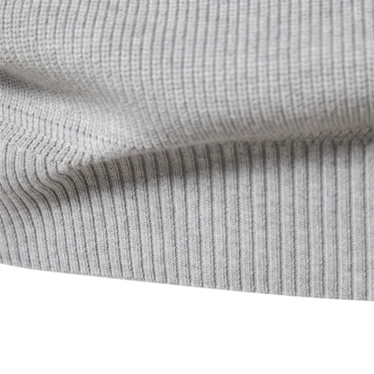 Half zip men's  sweater for a casual and stylish look