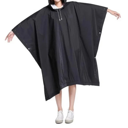 Men's mackintosh poncho waterproof lightweight with hood