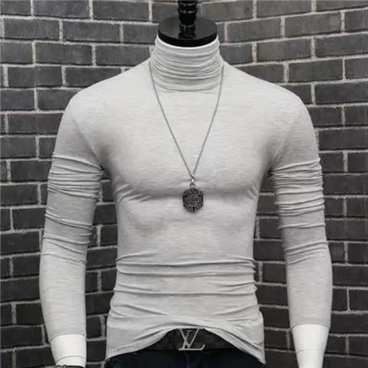 Elegant turtleneck jumper men - Fashionable turtleneck jumper