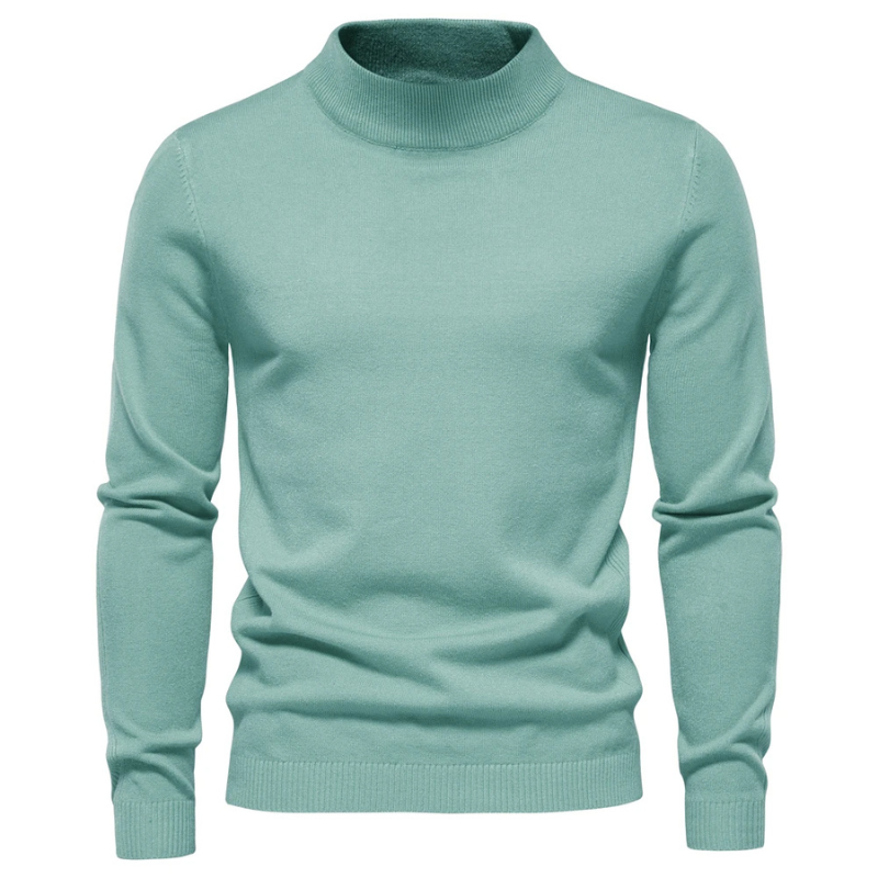 Turtleneck jumper men | Fashionable slim fit knitted jumper