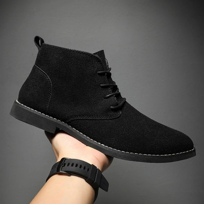 Comfortable suede chukka boots for men, stylish and durable