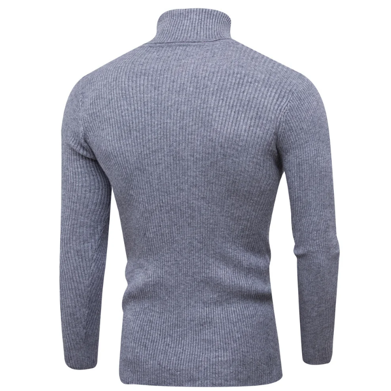 Turtleneck jumper men - Comfortable turtleneck jumper made of breathable fabric