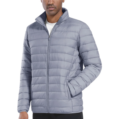 Men's quilted transition jacket - Light, warm, casual