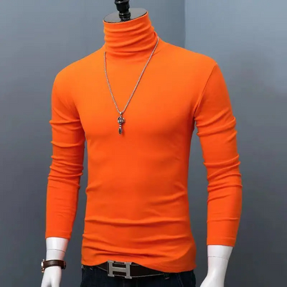 Elegant turtleneck jumper men - Fashionable turtleneck jumper