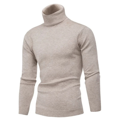 Turtleneck jumper men - Timeless turtleneck jumper for autumn and winter