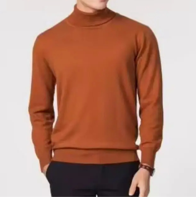 Turtleneck jumper men - Cosy turtleneck jumper in fine knit