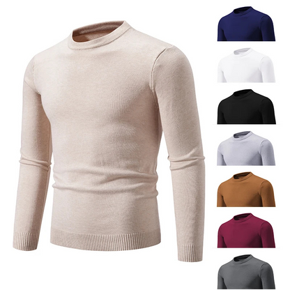 Simple round neck men's with comfortable cut