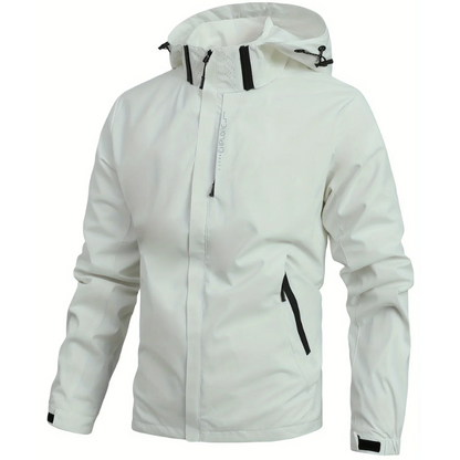 Men's mackintosh Breathable Waterproof with detachable hood