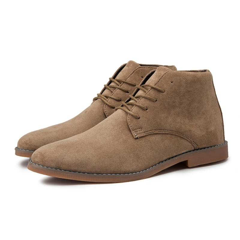 Classic suede chukka boots for men, comfortable and stylish