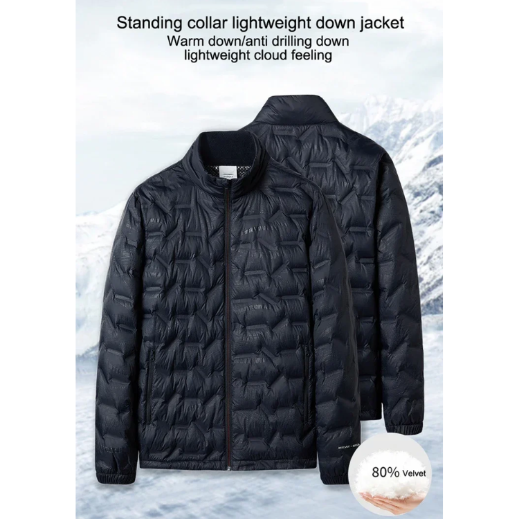 Men's quilted transition jacket - Lightweight, insulated, casual