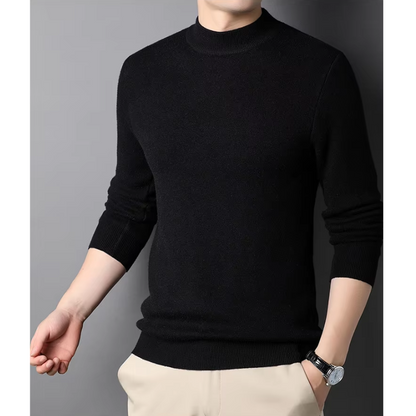 Men's turtleneck jumper - Classic turtleneck jumper for everyday wear and the office