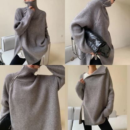 Sweater Cosy jumper with high collar