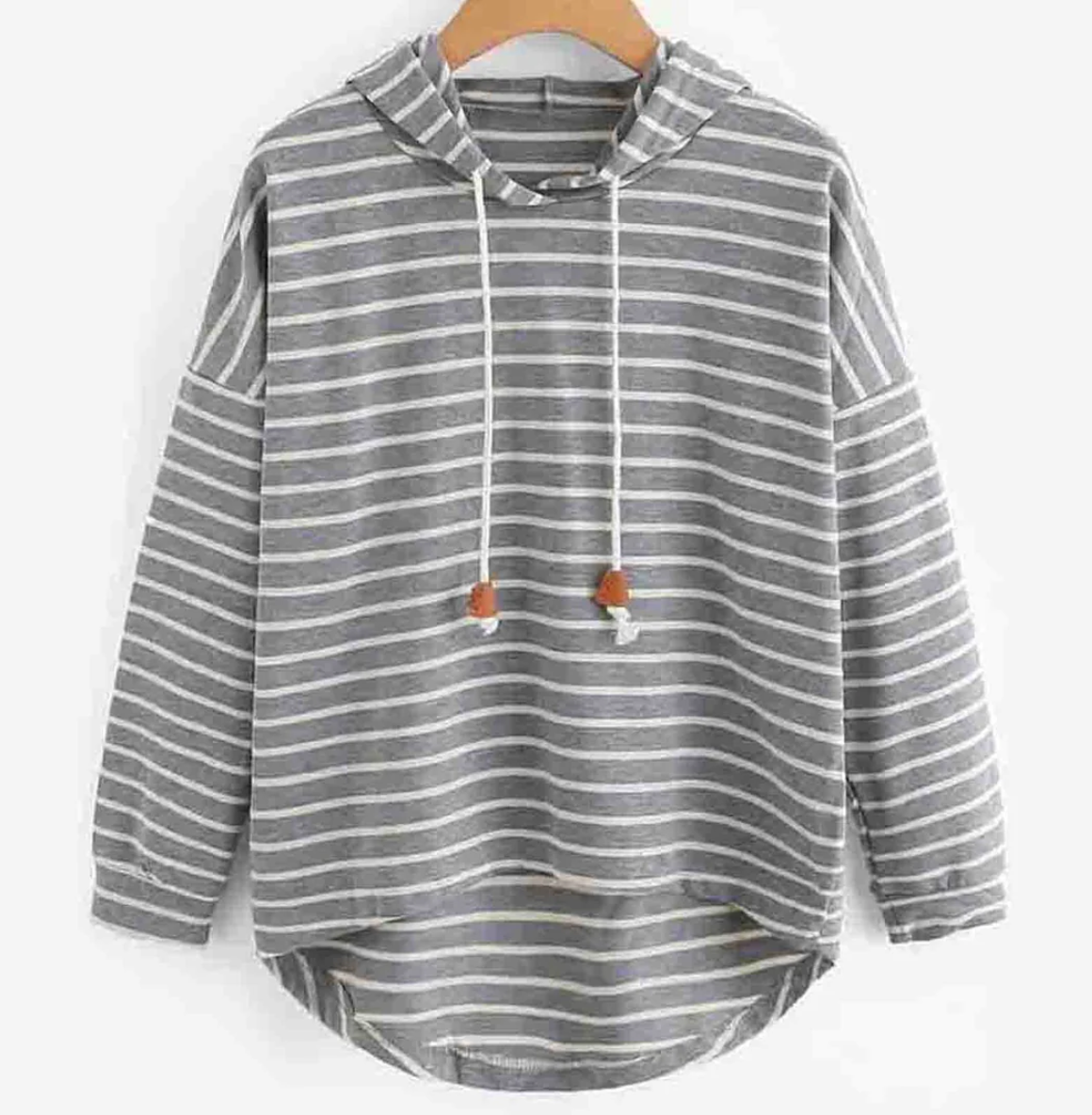 Cosy striped hoodie for casual style