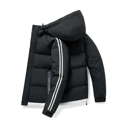 Striped waterproof transition jackets for men