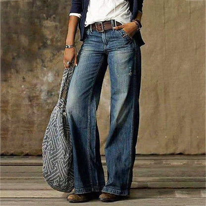 Women's wide-leg jeans