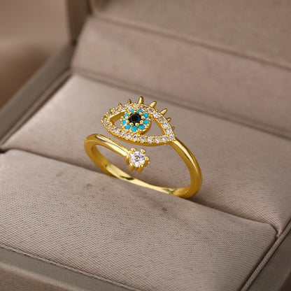 Evil Eye Ring - A beautiful spiritual ring for any occasion