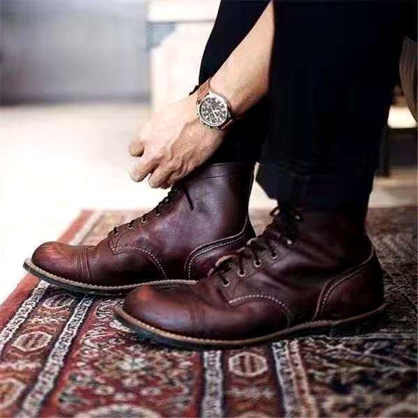 Retro Veteran Boots For Men