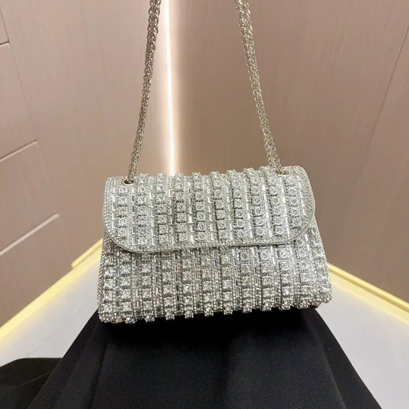 Women's Crystal Shoulder Bag