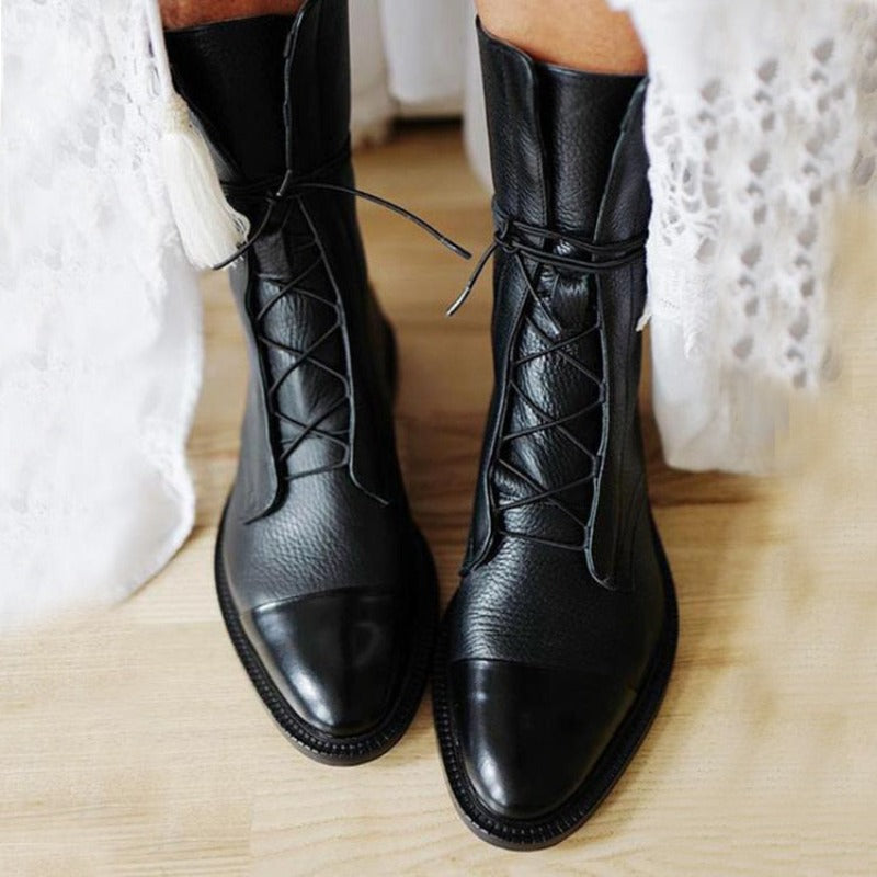 Vintage Leather Boots