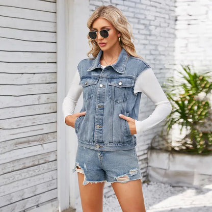 Denim Ladies Cardigan