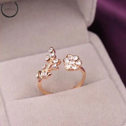 Wish Flower Ring - With cute flower design