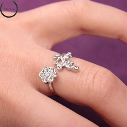 Wish Flower Ring - With cute flower design