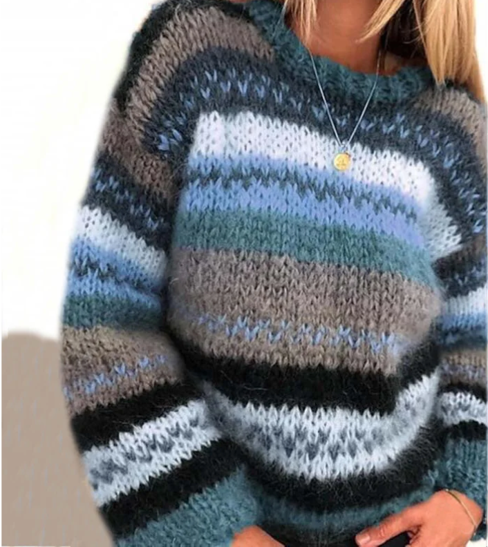 Warm knitted jumper