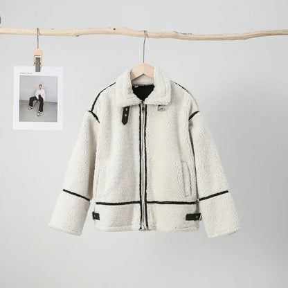 Casual Lambs wool Jacket